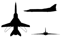 Tu-22M3 3view