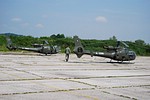 HO-45 and HN-45M at their new home: Mahovljani air base