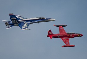 RCAF CF-188 & CT-133 Historical Flight