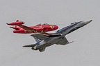 RCAF CF-188 & CT-133 Historical Flight