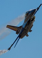 BAF F-16AM display