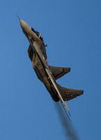 Polish MiG-29 Fulcrum display