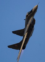 Polish MiG-29 Fulcrum display