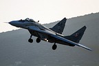 Polish MiG-29 Fulcrum display