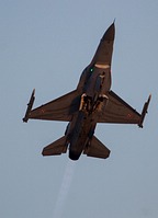 Polish F-16C Tiger display