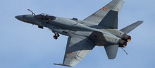 Spanish Air Force F-18 Hornet Demo