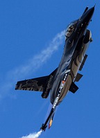 Belgian Air Force F-16 Solo Display