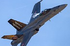 Swiss Air Force F/A-18 Hornet Display