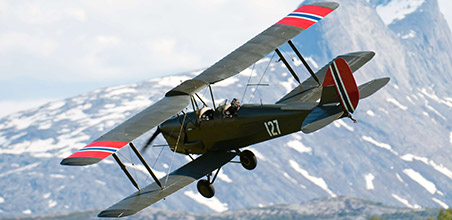 DH.82A Tiger Moth 127 (LN-MAX)