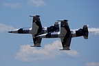 The Black Diamond Jet Team L-39 two-ship