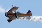 Jane Wicker Wing Walker and the 450 Stearman