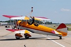 Jane Wicker Wing Walker and the 450 Stearman