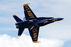 Blue Angels arrival and practise on Thursday