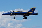 Blue Angels arrival and practise on Thursday