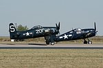 F6F Hellcat and F8F Bearcat