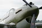 P-40B Warhawk close-up