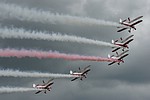 Team Guinot wing-walkers