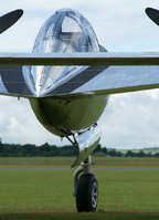 P-38L-5 close-up of the unique fuselage section