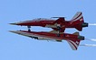 Patrouille Suisse threeship aerobatics