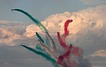 Frecce Tricolori nineship formation