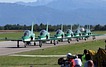 Saudi Hawks formation taxi