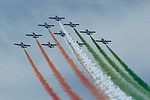 Frecce Tricolori diamond formation