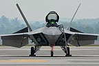 F-22 Raptor Demo Team's back-up jet