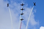 The Patriots L-39 formation break