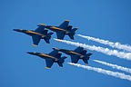 Blue Angels diamond formation