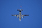 British Army Red Devils jumping from the USN C-2 Greyhound