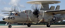 E-2 Hawkeye 643 from Norfolk