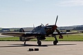 Battle of Britain Memorial Flight Hurricane Mk.IIc, JX*E/PZ865 The Night Reaper, flown by 1 Squadron Czech pilot Flt Lt Karel Kuttelwascher.