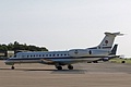 Embraer ERJ-135, CE-01, from 21 Squadron of the Belgian Air Component provided logistical support for the Belgian F-16 Display Team on the Friday.