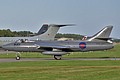 Former FRADU operated Hunter GA.11 XE685/861 now privately owned and flying as part of Team Viper returns from its display.