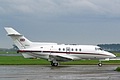 Northolt based Bae 125 CC.3 of 32 (The Royal) Squadron departing on Saturday afternoon with the Chief of the Air Staff