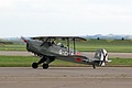 G-CGTX a privately-owned ex-Spanish Air Force CASA 131 licence built Bucker Jungmann seen arriving from its home in East Lothian