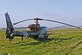 Arospatiale Gazelle AH.1 XZ334 from 665 Squadron Army Air Corps in the static display