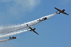 GEICO Skytypers formation break