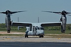 U.S. Marine Corps sent their MV-22 Osprey Demo