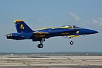 Blue Angels #4 leaving the runway