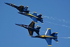 Blue Angels main formation break