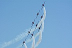 Canadian Snowbirds formation turn