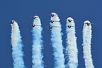 Canadian Snowbirds formation looping