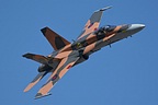 RCAF CF-18 Demo turning in