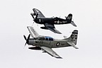 Collings Foundation Skyraider & Corsair