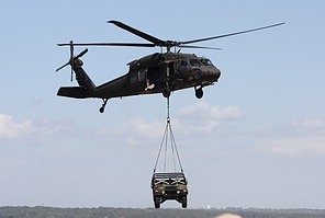 UH-60 Blackhawk Combined Arms demonstration