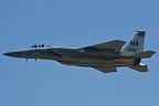 ANG F-15C Eagle 79-0544 arriving to take part in the static display