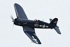 FG-1D Corsair 'Godspeed' this year was flown by Charles Lynch