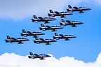 Frecce Tricolori full formation