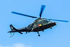 Belgian Air Force A109 display